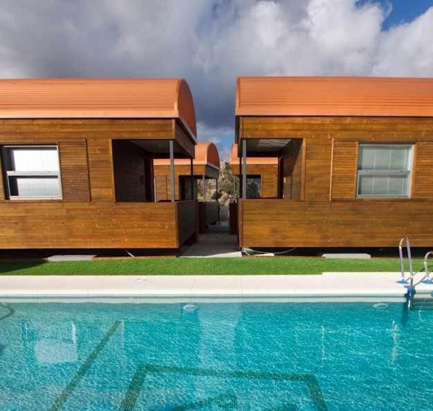 Casa Vagon Via Verde De La Sierra 올베라 외부 사진
